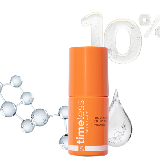 【Timeless Skin Care 10% ビタミンC + E フェルラ酸セラム 】